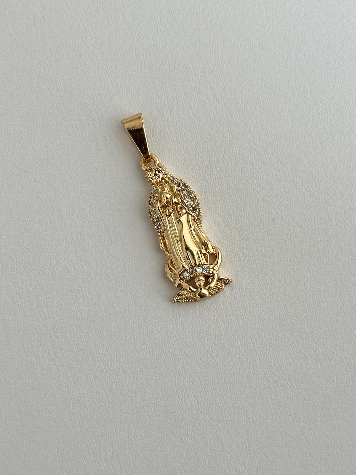 Dije Virgen de Guadalupe cristal exclusive 3.8cm