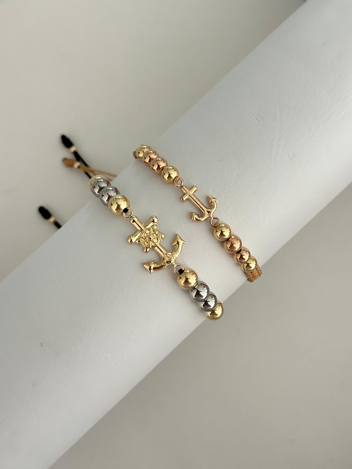 Pulsera pareja ancla (5mm, 6mm)
