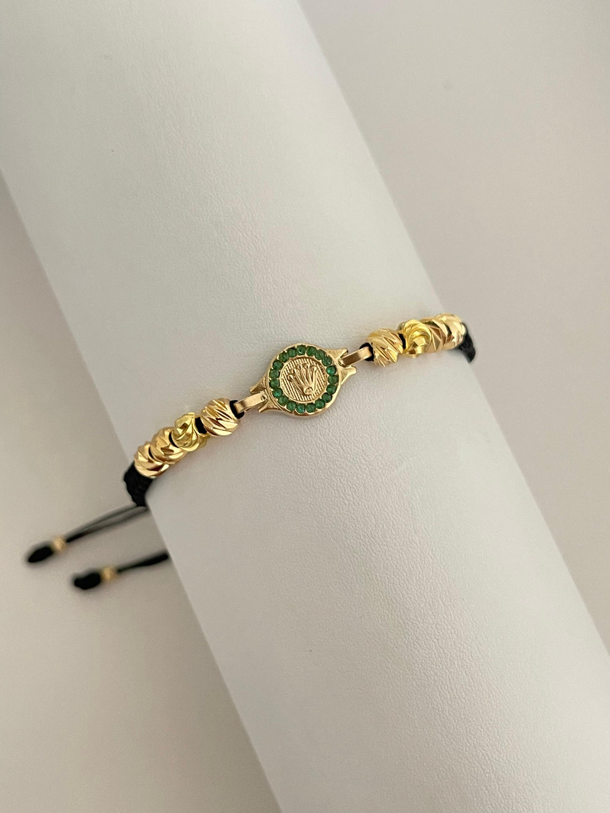 Pulsera Rlx verde peq (5mm)