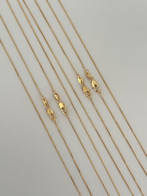 Cadena veneciana 0.5mm 45cm exclusive