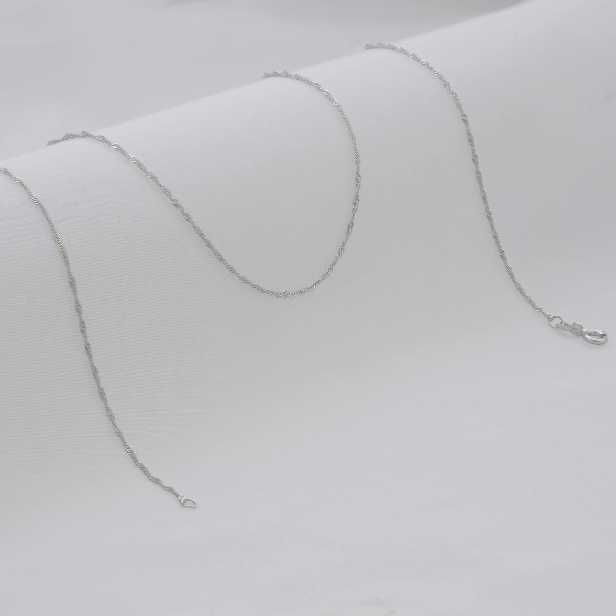 Cadena singapur 1.7mm 45cm