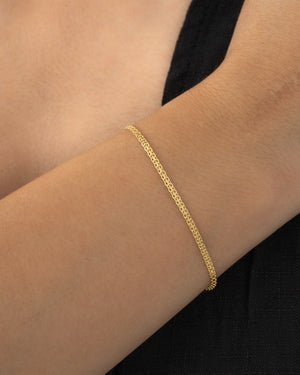 Pulsera china IT 2mm 16Cms