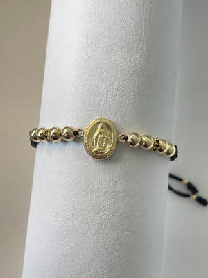 Pulsera virgen milagrosa (5mm)