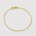 Pulsera vintage 1,2mm 16cm + ext