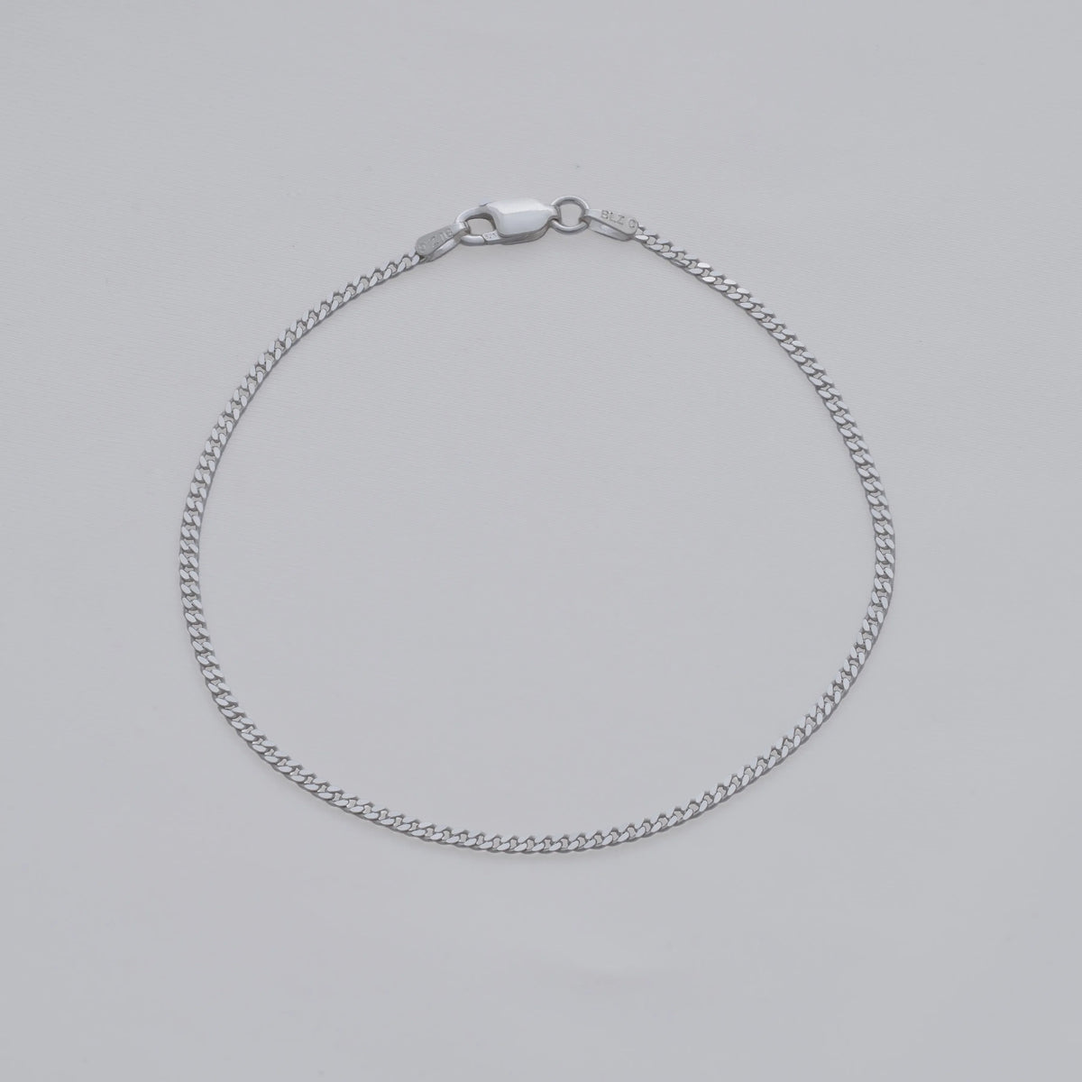 Pulsera cubana 1.9mm 19,5 cms