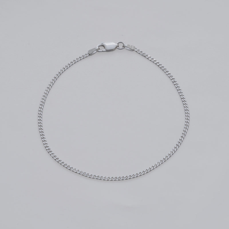 Pulsera cubana 1.9mm 19,5 cms