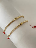 Pulseras pareja circonia cristal (3mm y 4mm)