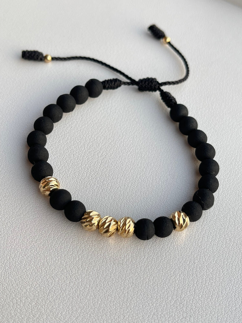 Pulsera diamantada 6mm