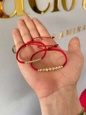 Pulseras de parejas diamantado (6mm, 5mm y 4mm)