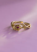 Anillo rose crown ajustable