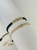 Pulseras pareja circon (5mm, 4mm y 3mm)