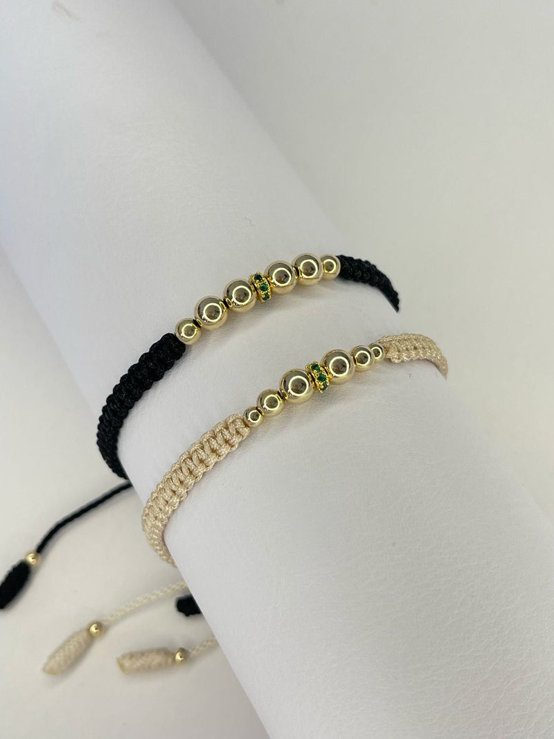 Pulseras pareja circon (5mm, 4mm y 3mm)