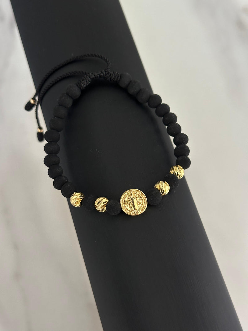 Pulsera san Benito abad (6mm)