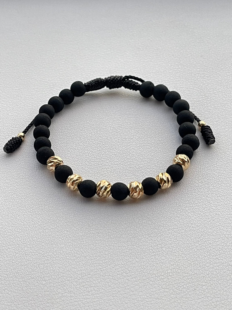 Pulsera diamantada balin 6mm
