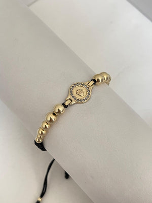 Pulsera Rlx cristal con balines #4, 5 y 6.