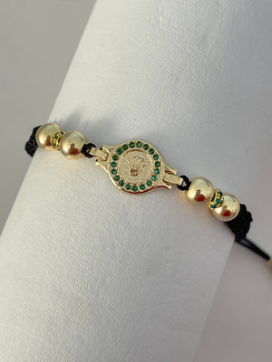 Pulsera RLX 6mm + rondel verde✨