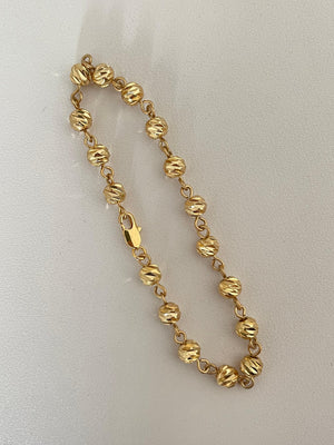 Esclava Balín 6mm Diamantada