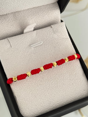 Pulsera 7 nudos italiana. N° de Balín: #4.