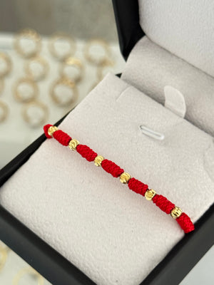 Pulsera 7 nudos italiana. N° de Balín: #4.