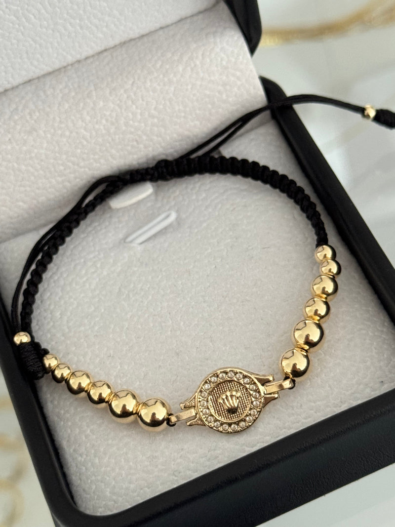 Pulsera rlx cristal 4,5,6mm