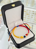 Pulsera tricolor. N° de Balín: #6 diaman. BLZ