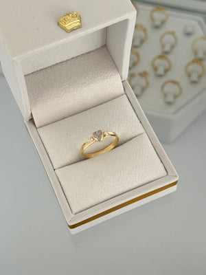 Anillo corazones circones