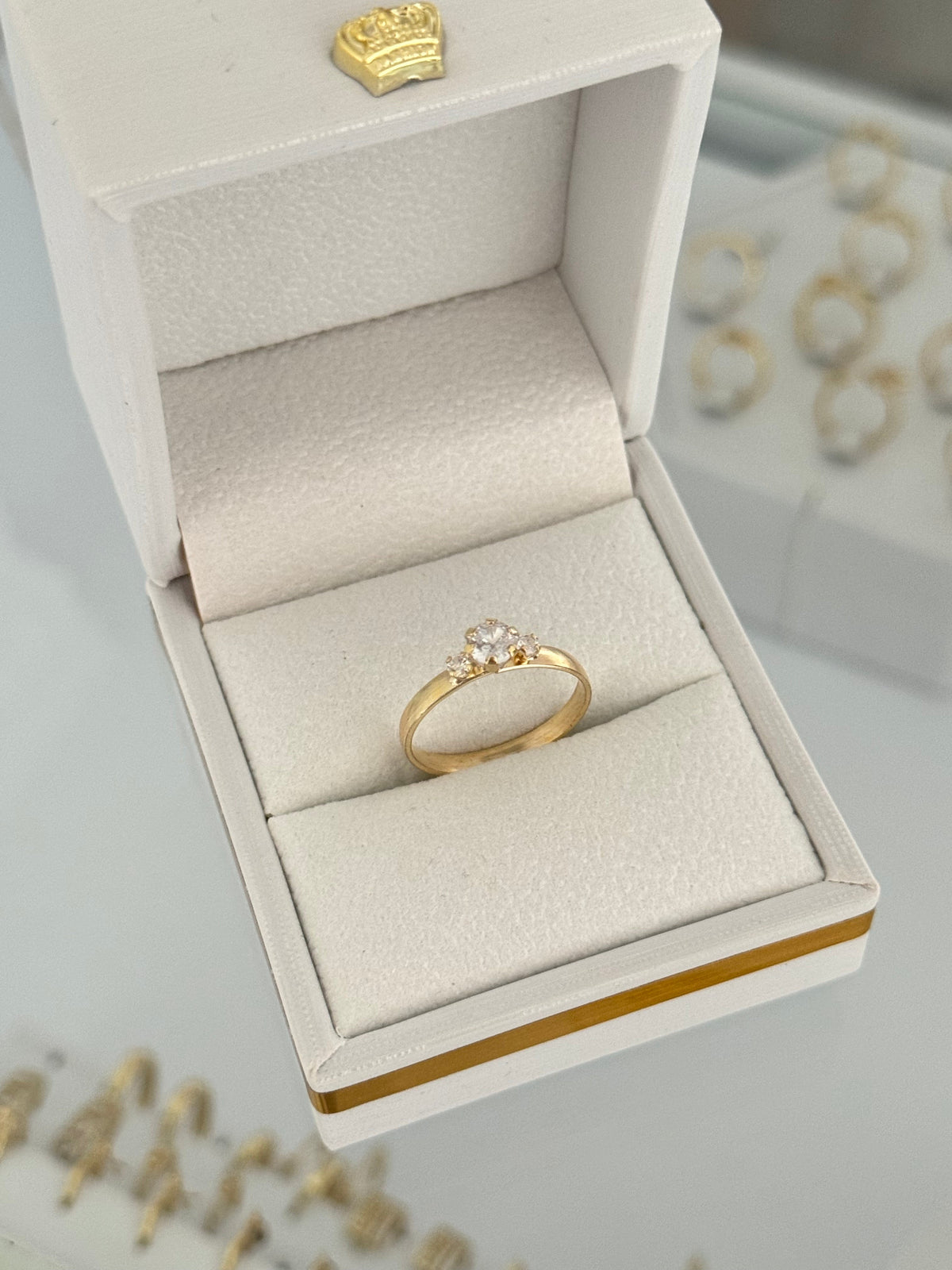 Anillo promise 3 circones exclusive
