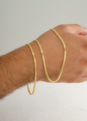 Pulsera china IT 3mm 19.5 Cms