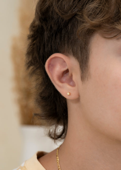 aretes para caballeros