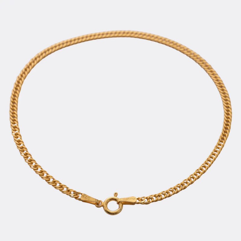 Pulsera cubana continua IT 2.3mm 19Cms