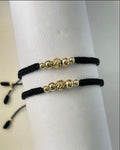Juego pulsera balin #4, #5 y balin #6 diamantado. X2