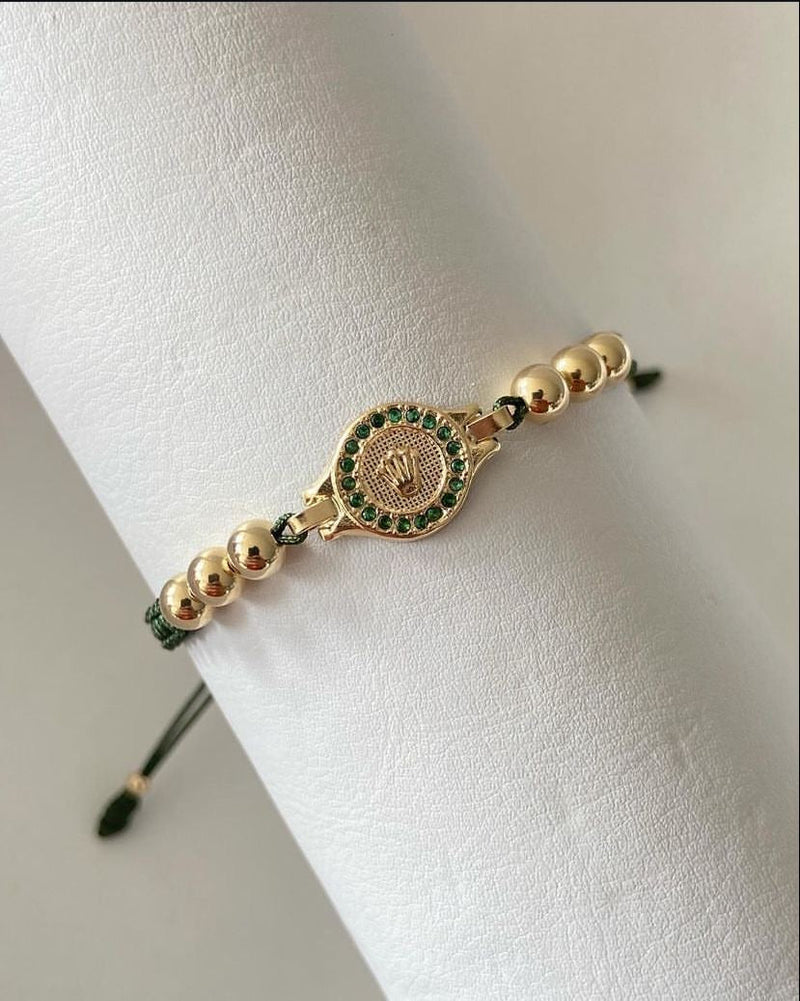 Pulsera Rlx con balines #5 lisos