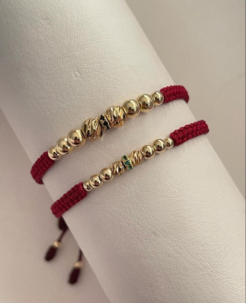Juego pulsera de balines #3, #4,#5 y balines diamantados #4,#6. X2