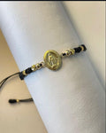 Pulsera milagrosa grande balines lisos e italianos #4