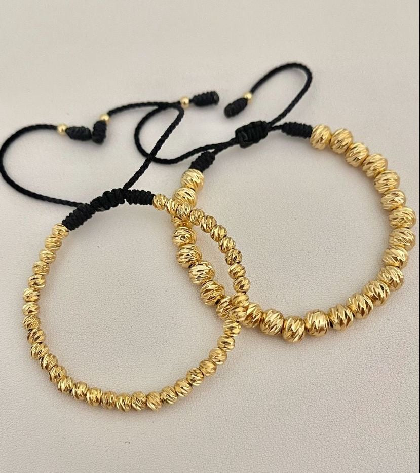 Juego pulseras balines diamantados #4, #6 completas.