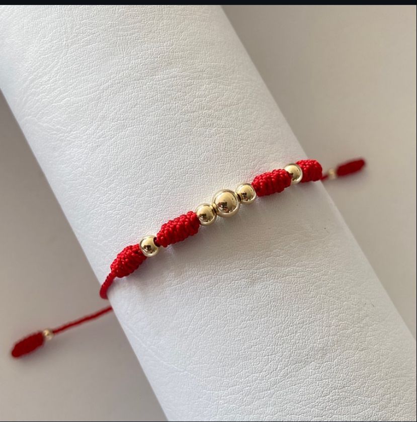 Pulsera con balin #4 y #5