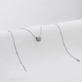 Gargantilla trinity pave 45 cm