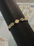 Pulsera herraje corona carril. N° de Balín: #3, #5.