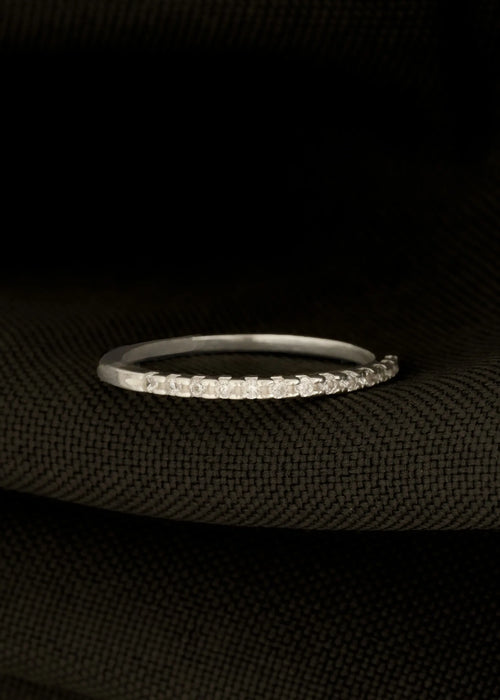 Anillo destello plata ley 925