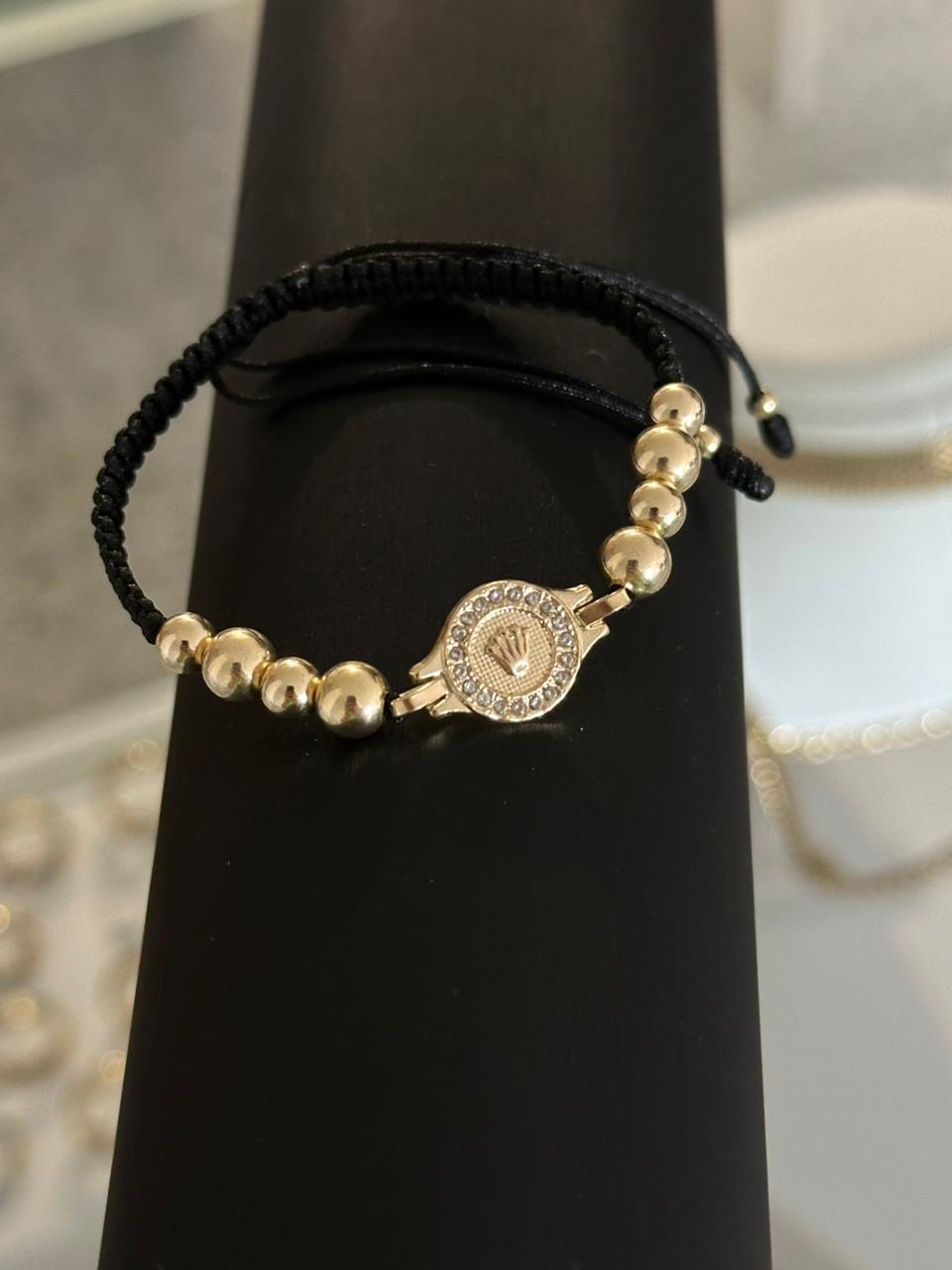 Pulsera herraje rlx cristal mediano