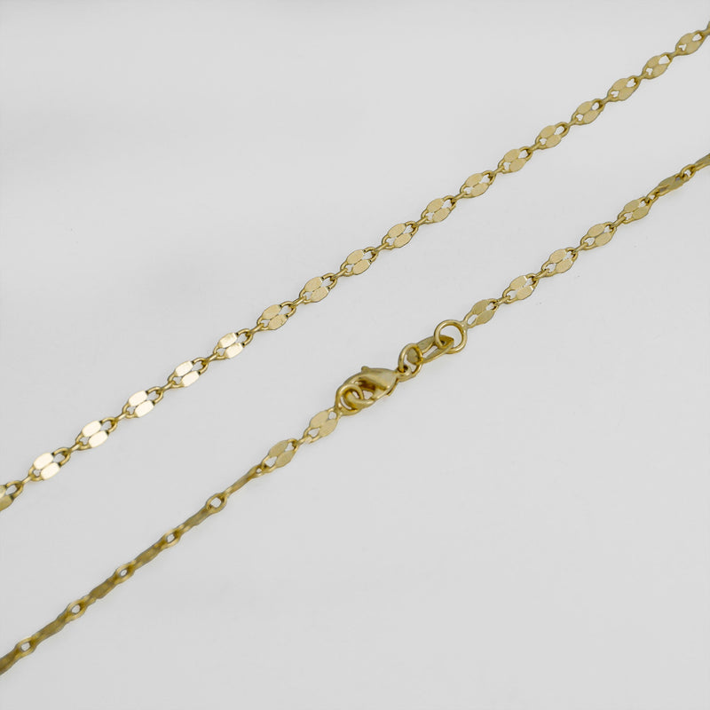 Cadena espejo cuadrada (65cms)
