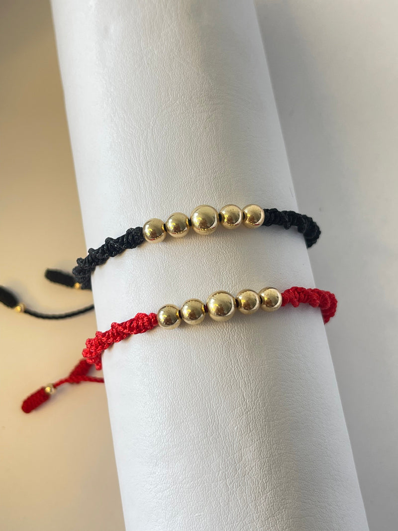 Pulseras Pareja (6mm y 5mm)