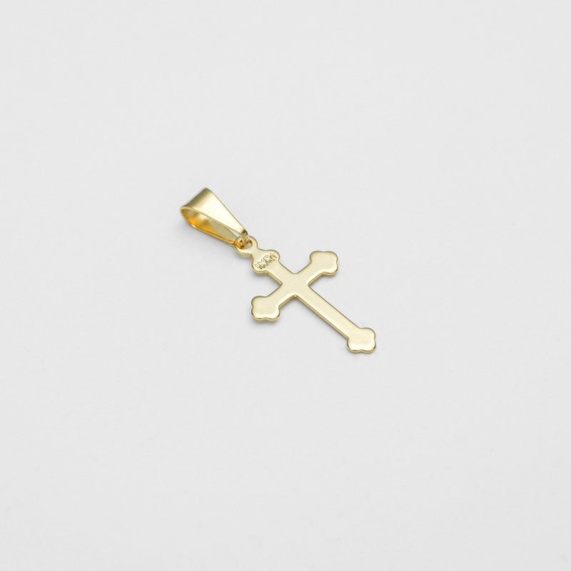 Dije cruz Inri delgada 1.5cms